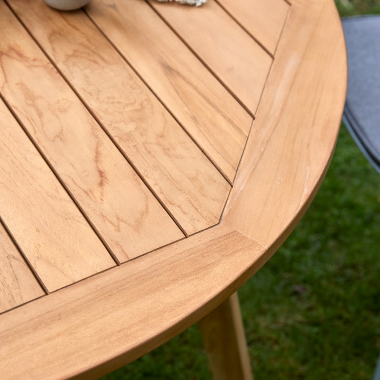 Mila - Outdoor Tisch aus massivem Teak 6 Pers.