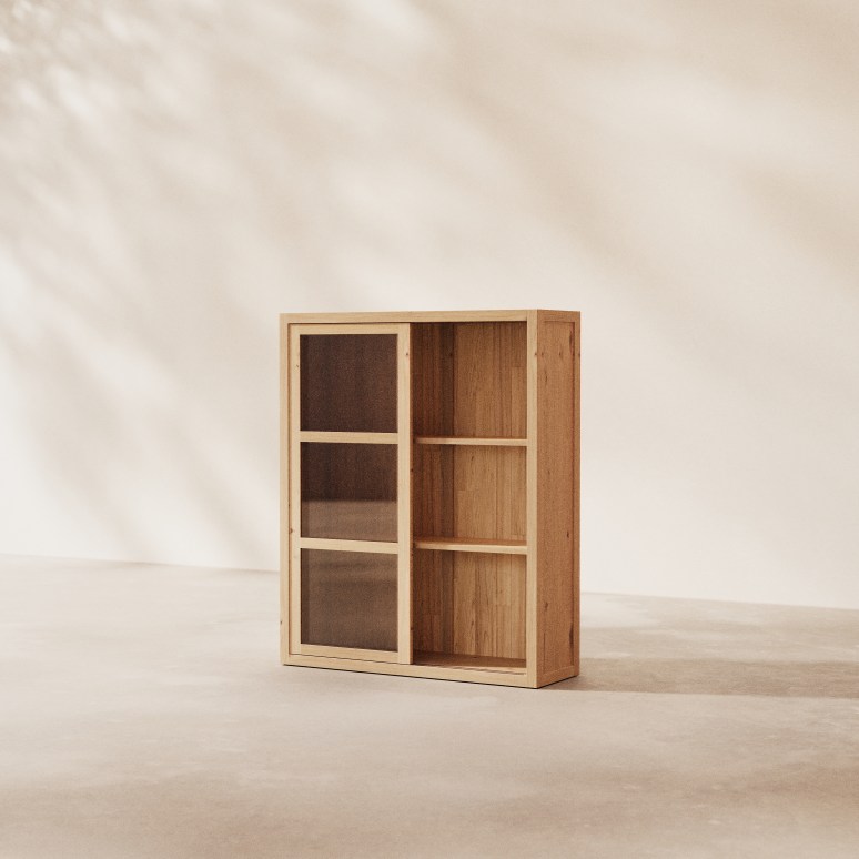 Heidi - Credenza in rovere massiccio 110 cm