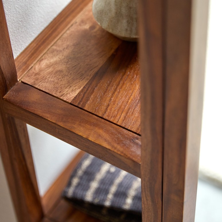 Twig - Bad-Hochschrank aus massivem Palisanderholz