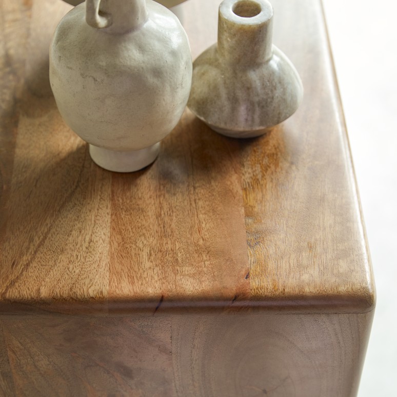 Gabrielle - Cassettiera in legno di mango massello