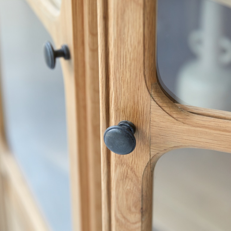 Marthe - Credenza in legno di quercia massello