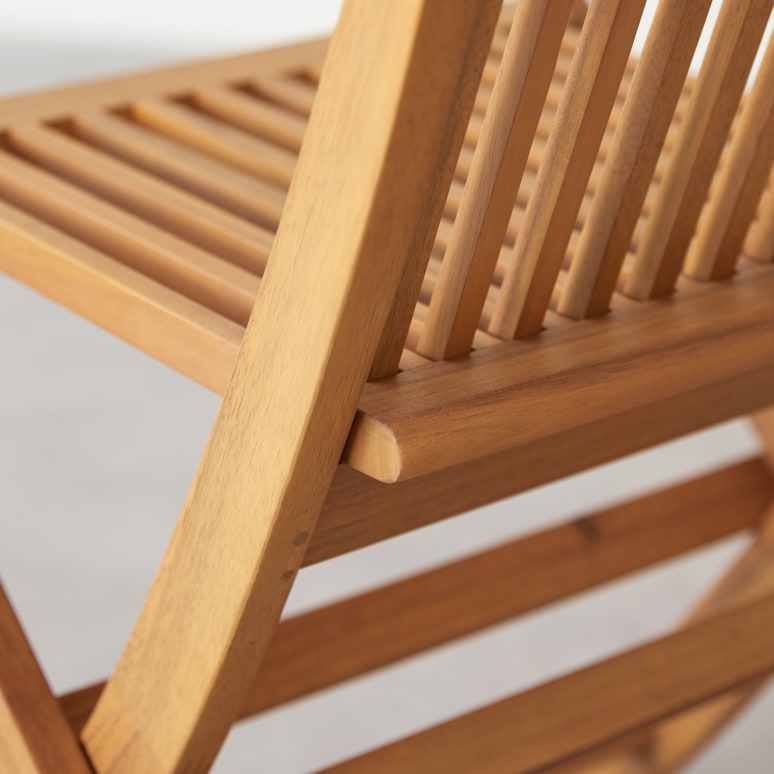 Bistro - Set da giardino in acacia massello, 2 posti