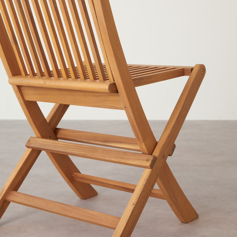 Capri - Garden Chair in solid acacia
