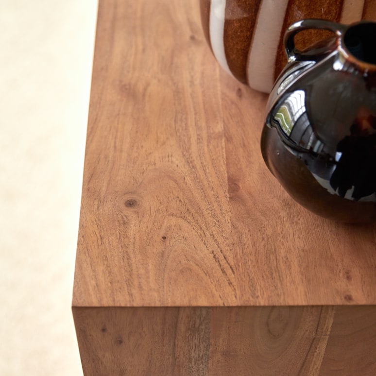 Olga - Solid acacia chest of drawers