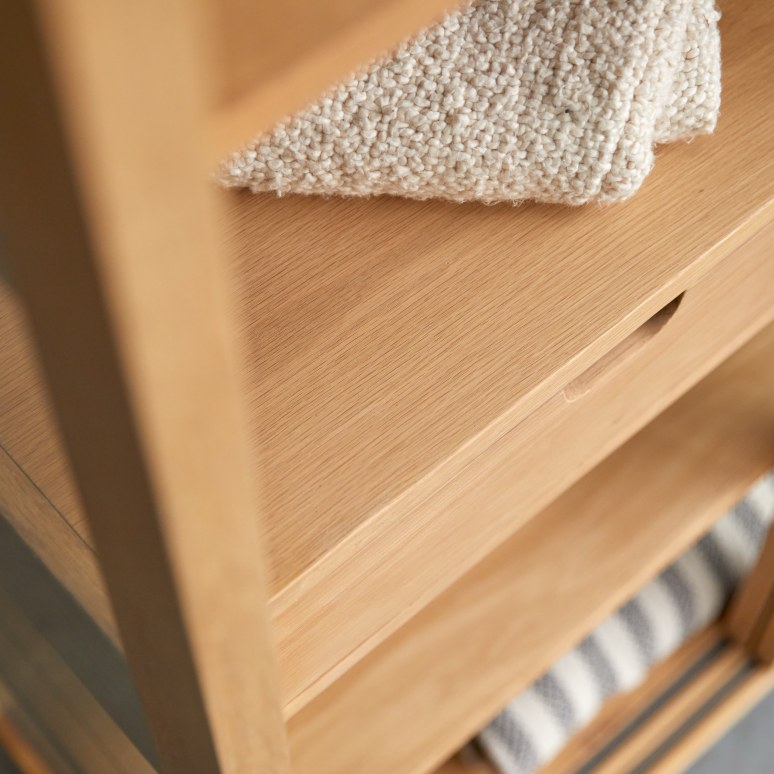 Adel - Bücherregal aus massiver Eiche