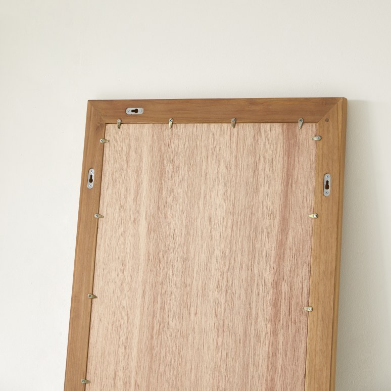 Tona - Miroir d'entrée en teck 160x60 cm