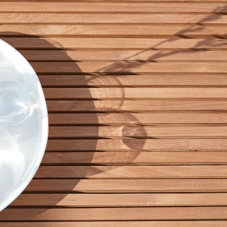 Fado - Solid teak garden coffee table