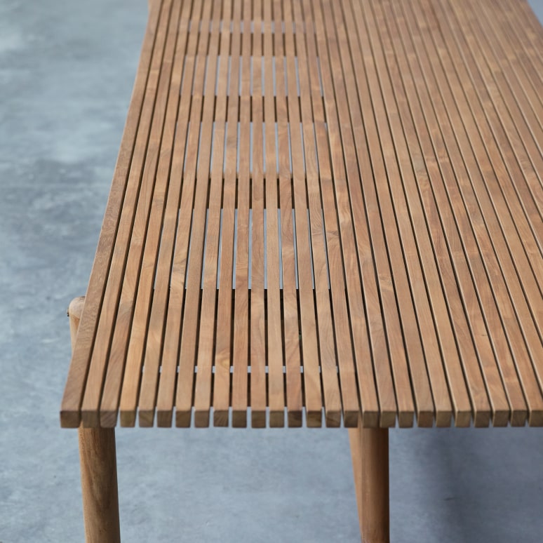 Fado - Massief teakhouten tuintafel voor 6/8 personen