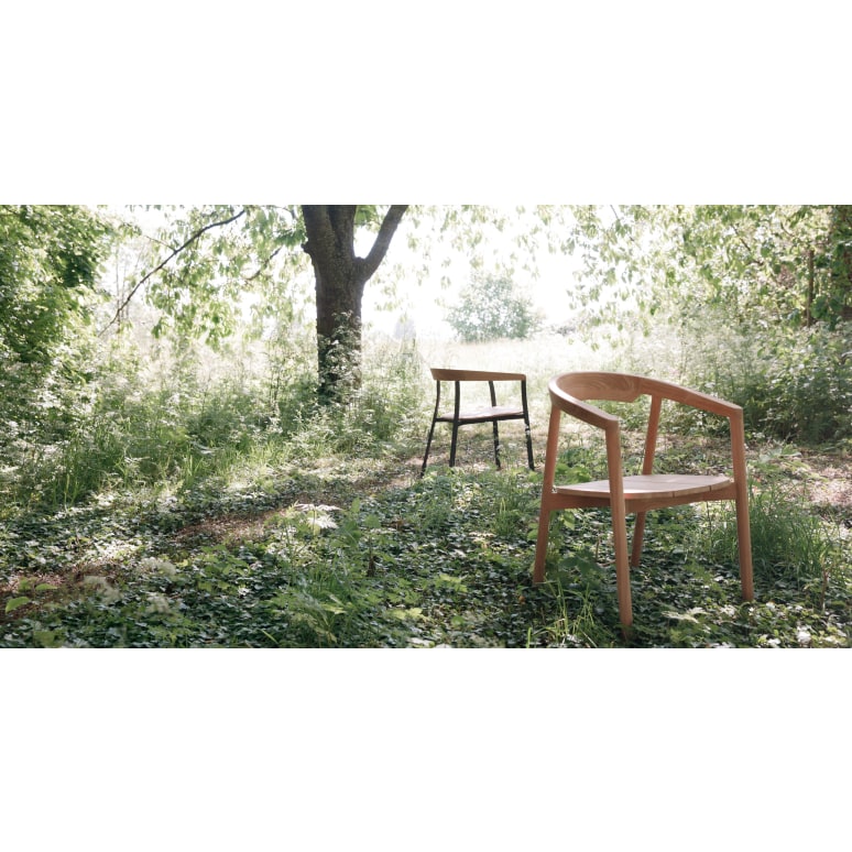 Francia - Solid teak garden chair