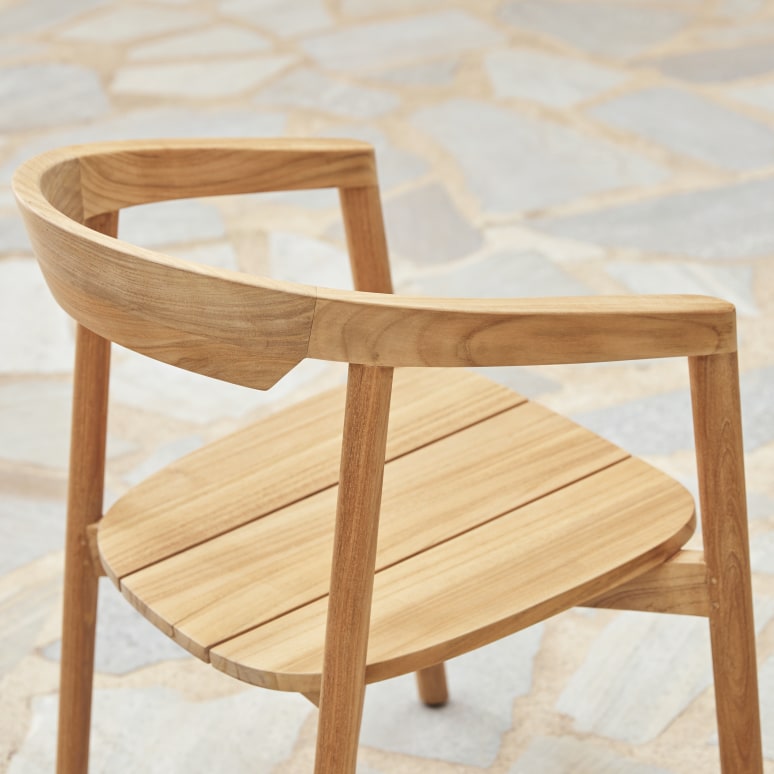 Francia - Sedia da giardino in teak massello