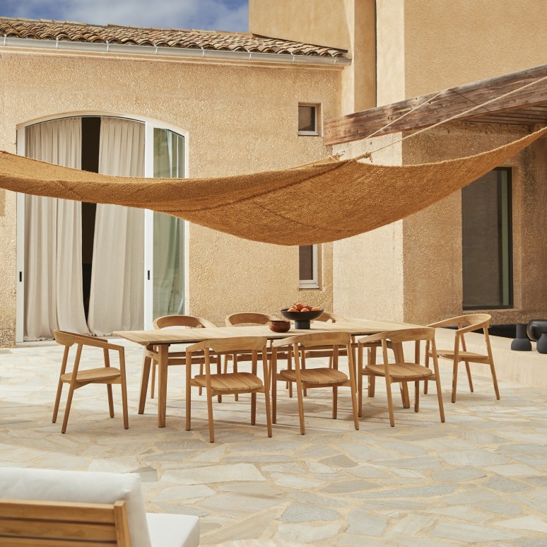 Antioni - Gartentisch aus Teak massiv 8/10 Pers.