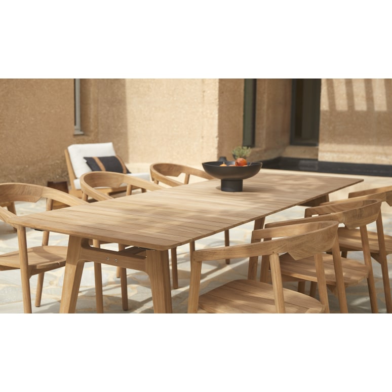 Francia - Solid teak garden chair