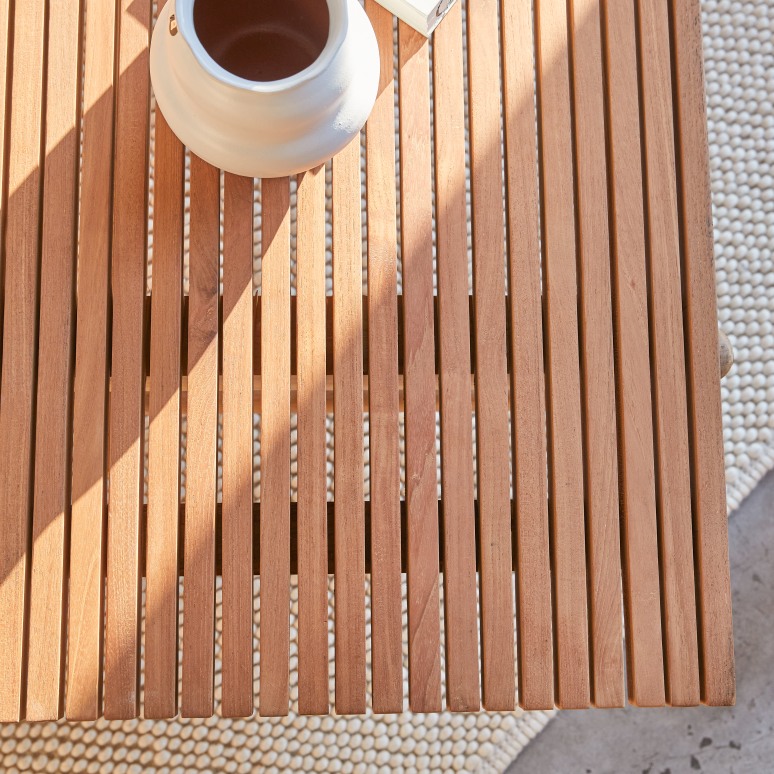 Fado - Solid teak coffee table