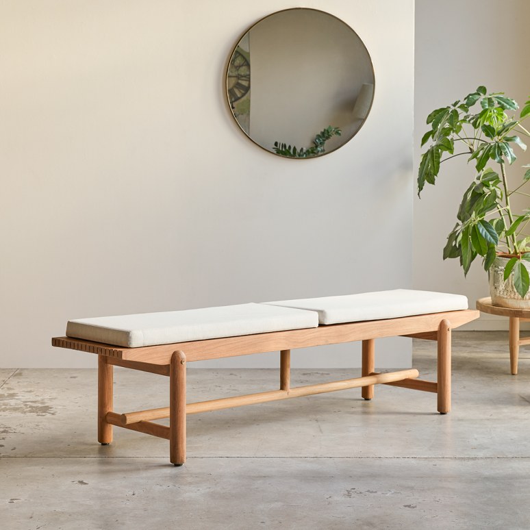 Fado - Deko-Bank aus massivem Teak