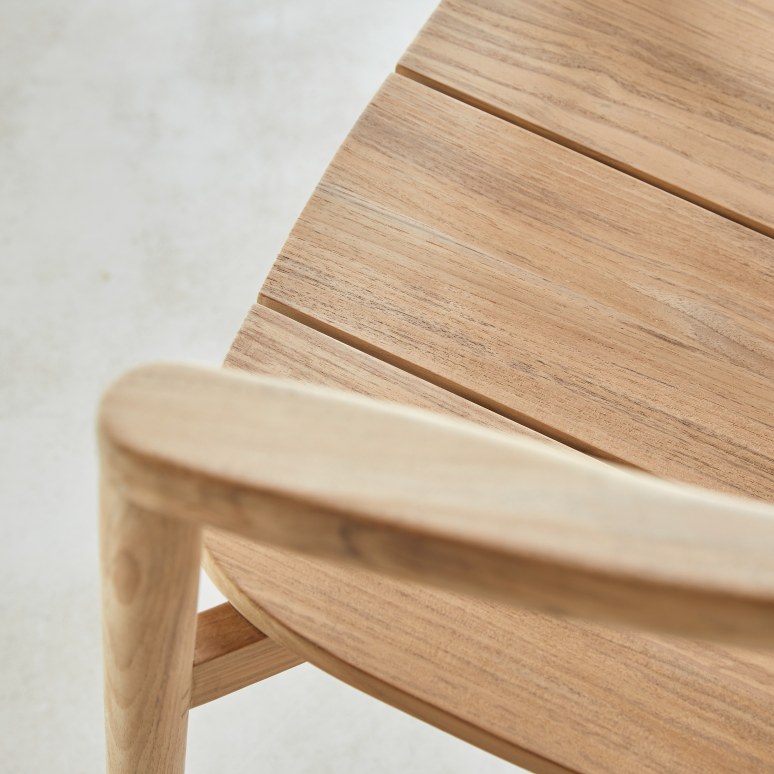 Francia - Stuhl aus Teak massiv