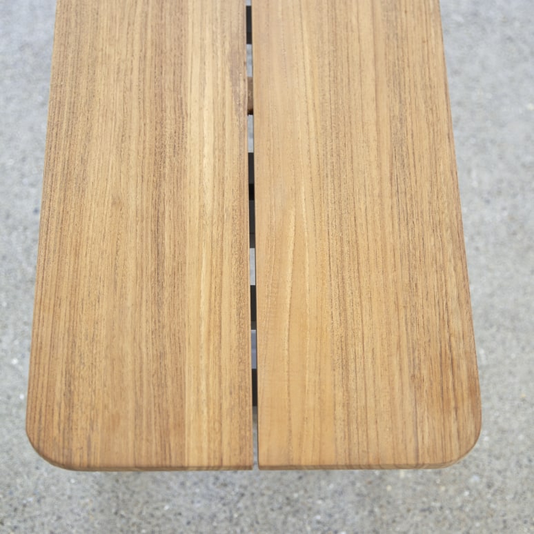Harper - Bank aus Teak massiv und Aluminium