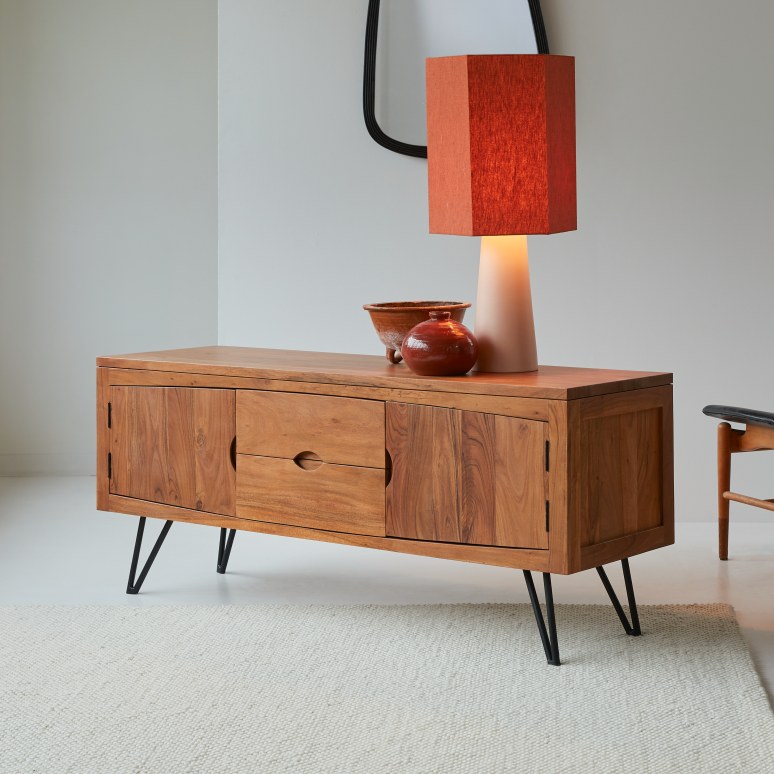 Bonnie - Solid Acacia TV Stand