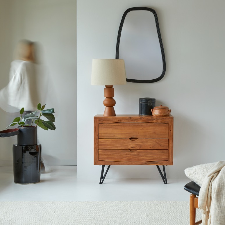 Bonnie - Solid acacia Chest of drawers