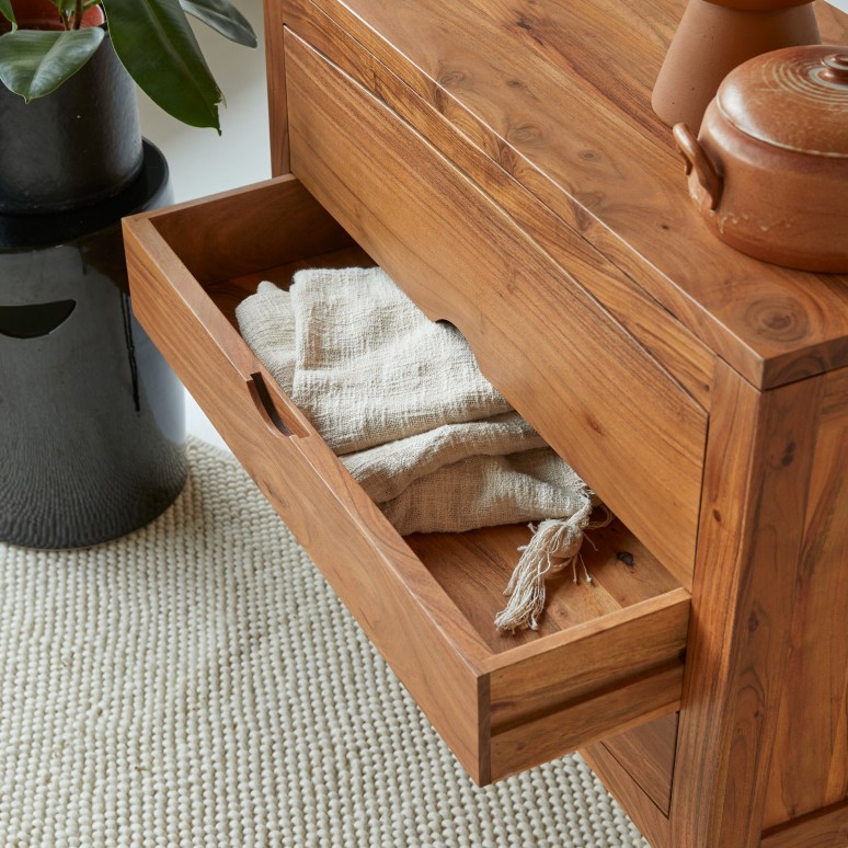 Bonnie - Chest of drawers in solid acacia