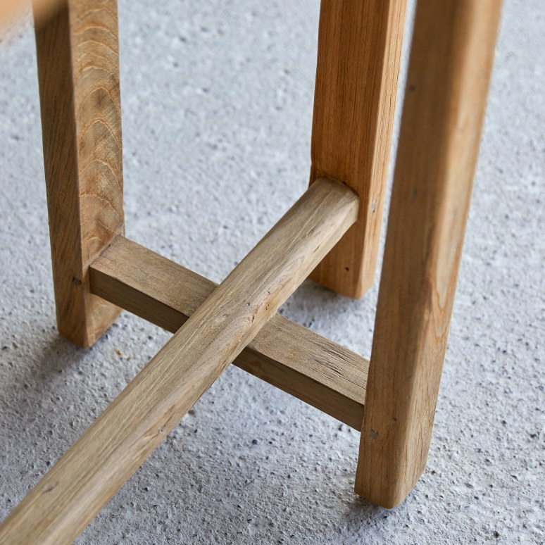 Antonia - Consolle in teak massello riciclato