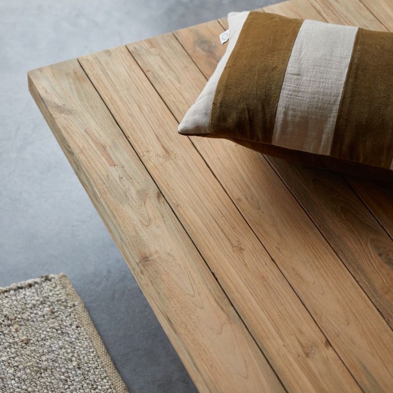 Joaquin - Bankje van gerecycled massief teak