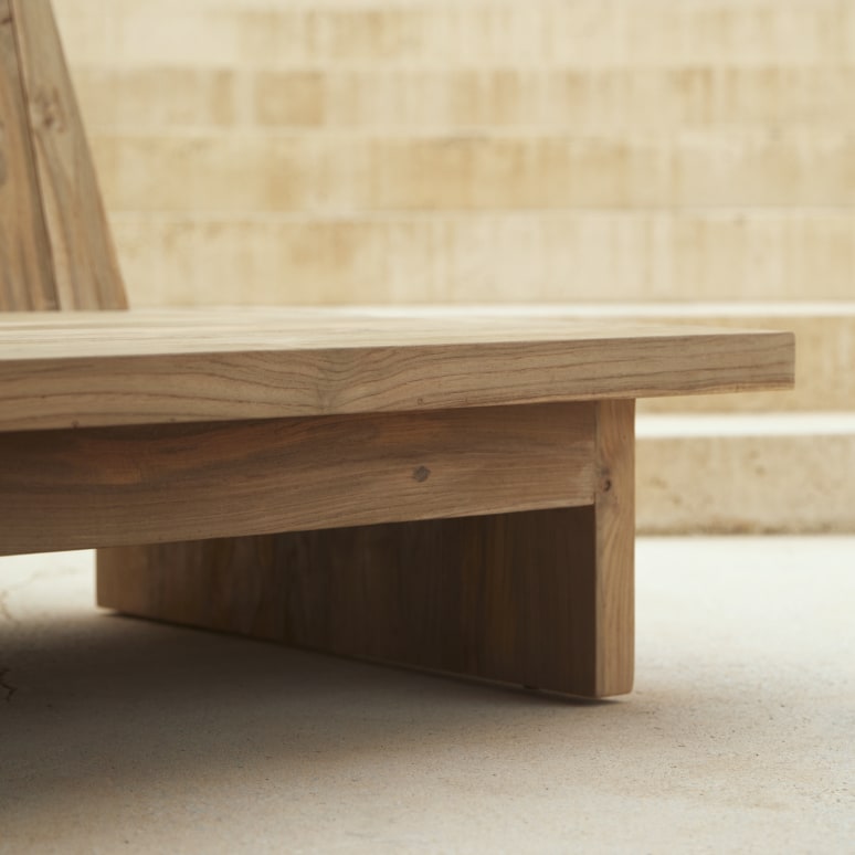 Joaquin - Tuinbank van gerecycled massief teak