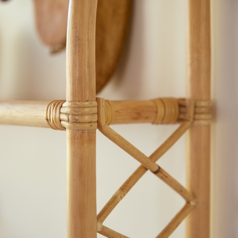 Marius - Children's wall shelf in rattan