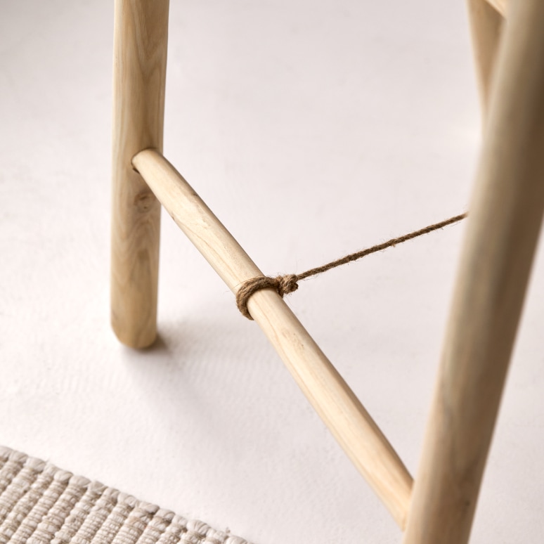 Kilim - Colgador infantil sencillo de teca maciza