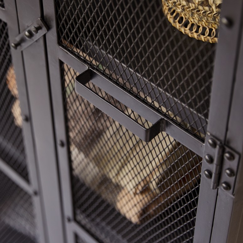 Cléo - Children's metal mesh wardrobe