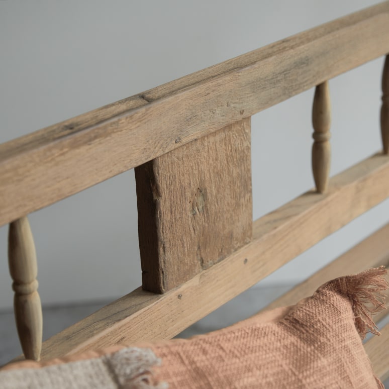 Paula - Banc en teck massif recyclé