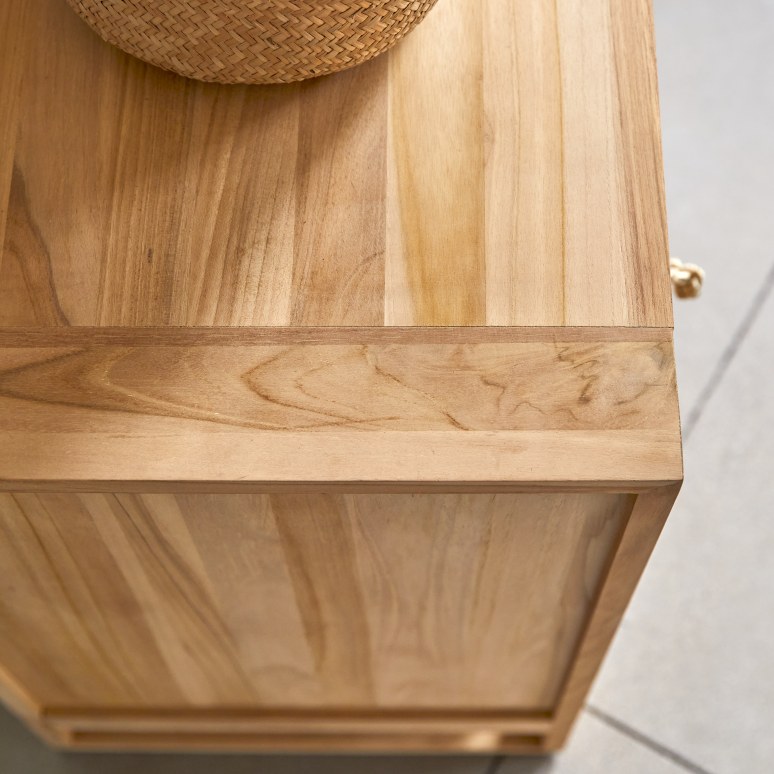 Minimalys - Children's chest of drawers in solid teak