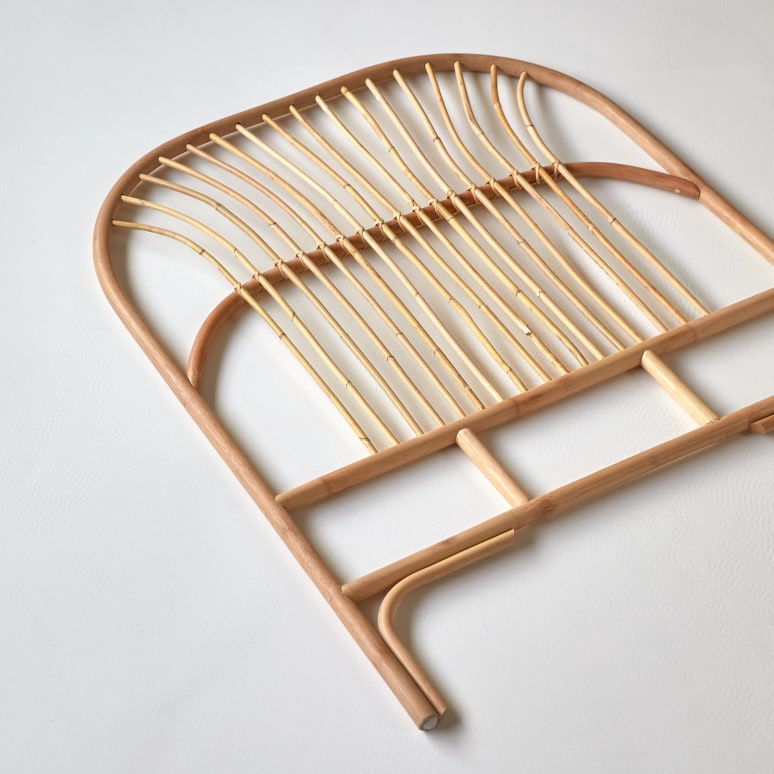 Colette - Testiera per bambini in rattan 90 cm