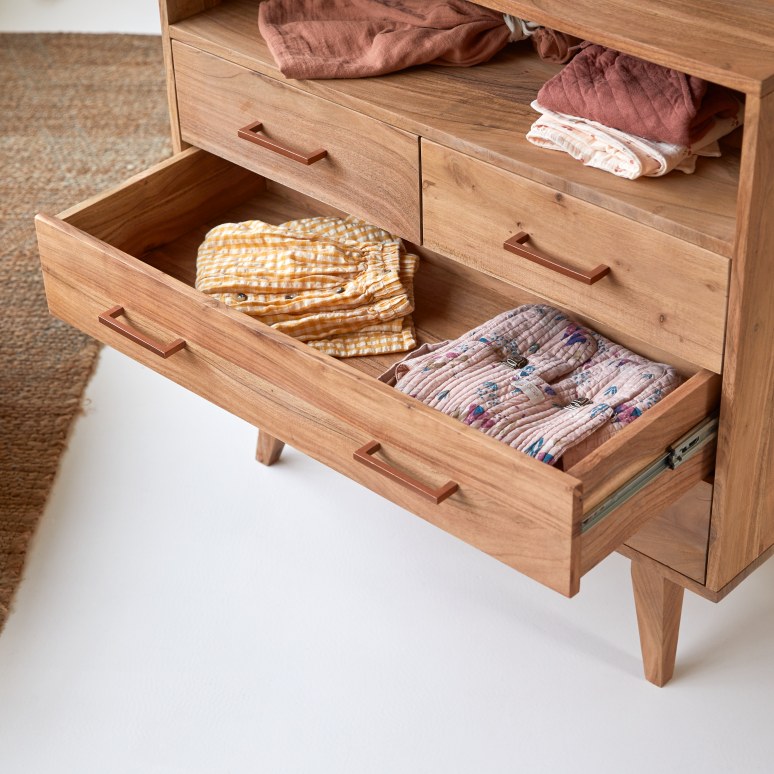 Oslo - Commode enfant en acacia massif