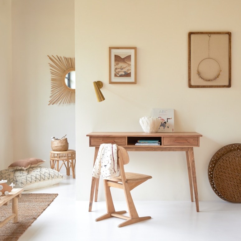 Oslo - Escritorio infantil de acacia maciza