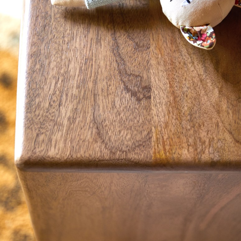 Gabrielle - Children's bedside table in solid mango