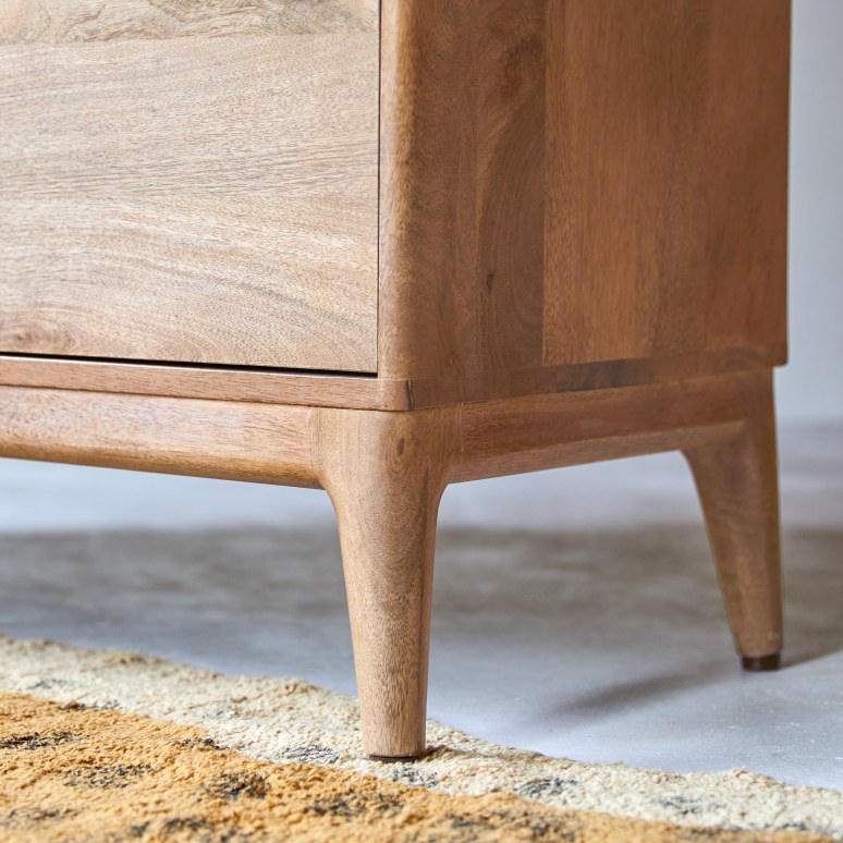 Gabrielle - Cassettiera per bambini in legno di mango massello