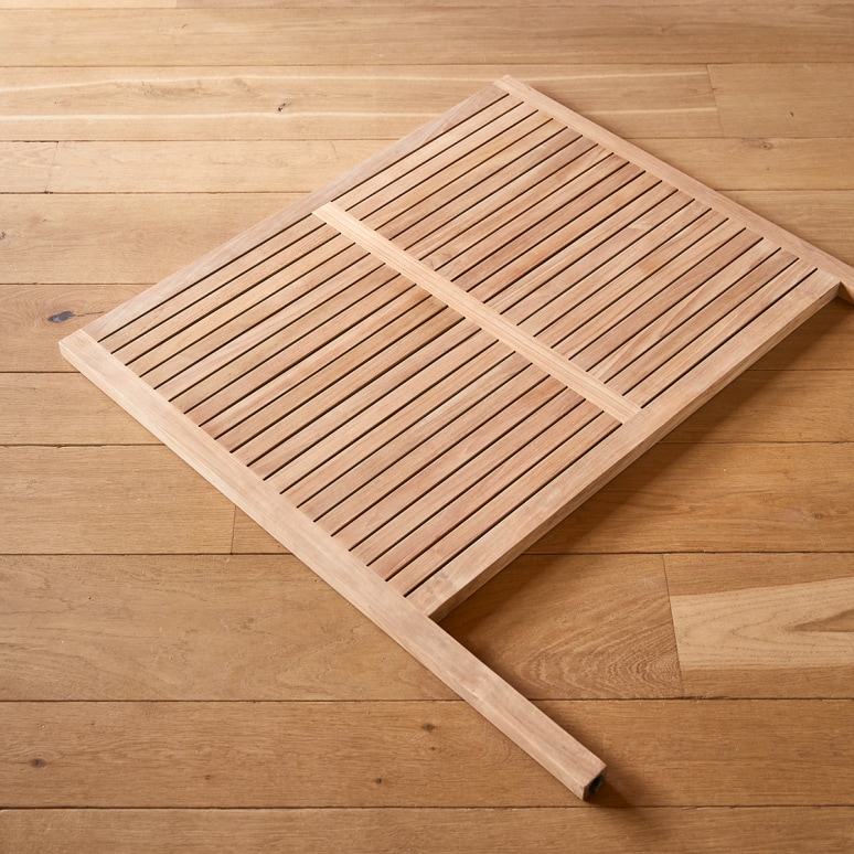 Suzette - Testiera per bambini in teak massello 95 cm