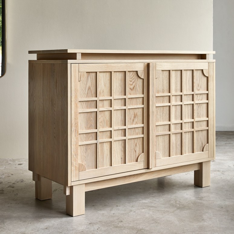 Bodi - Massief eikenhouten buffet 120 cm
