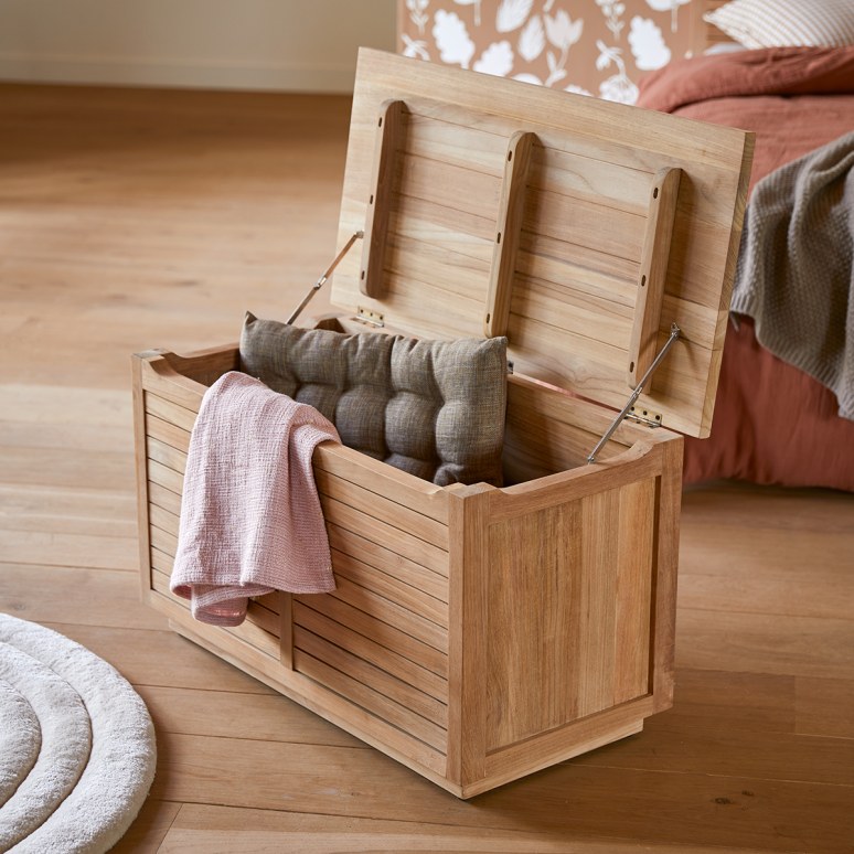 Suzette - Cassapanca per bambini in teak massello