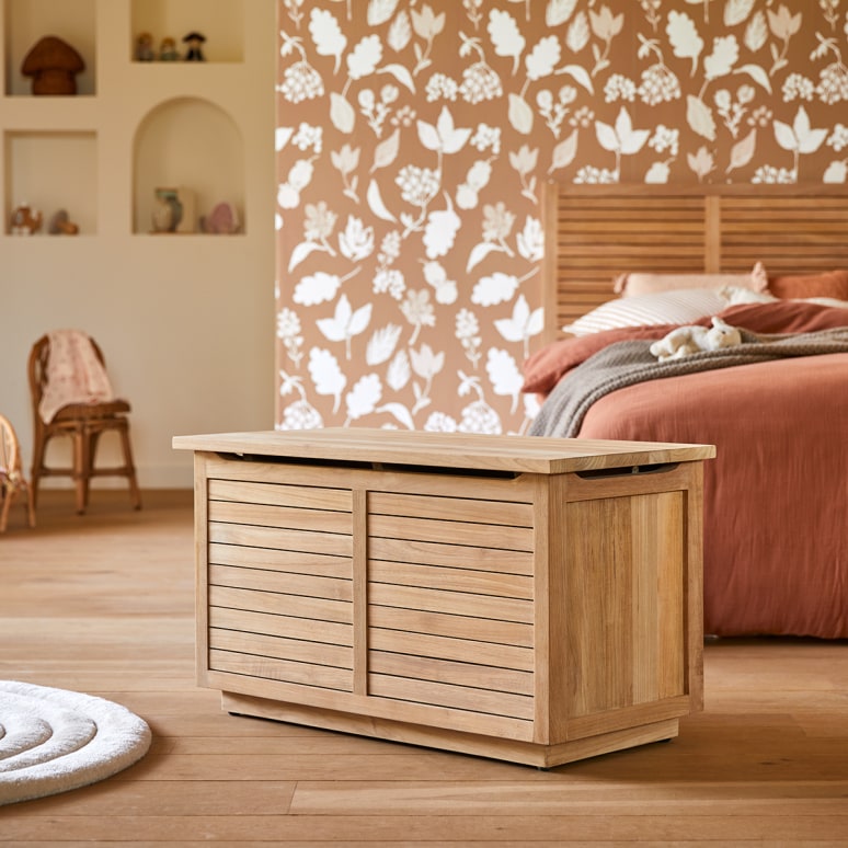 Suzette - Cassapanca per bambini in teak massello