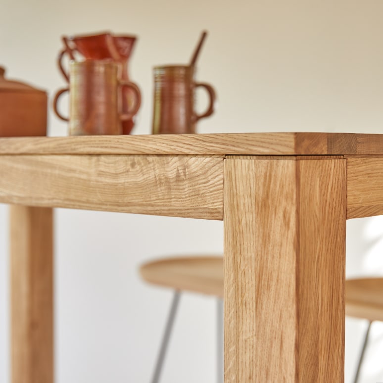 Eden - Solid oak bar table for 2-4-people