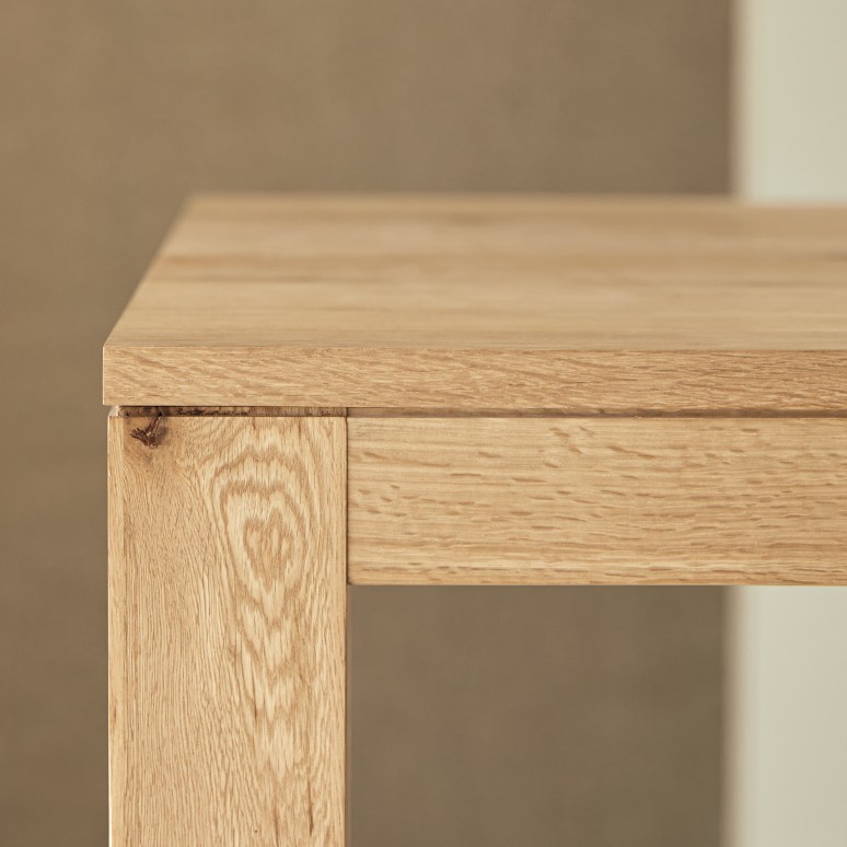 Eden - Massief eiken bartafel voor 2/4 personen