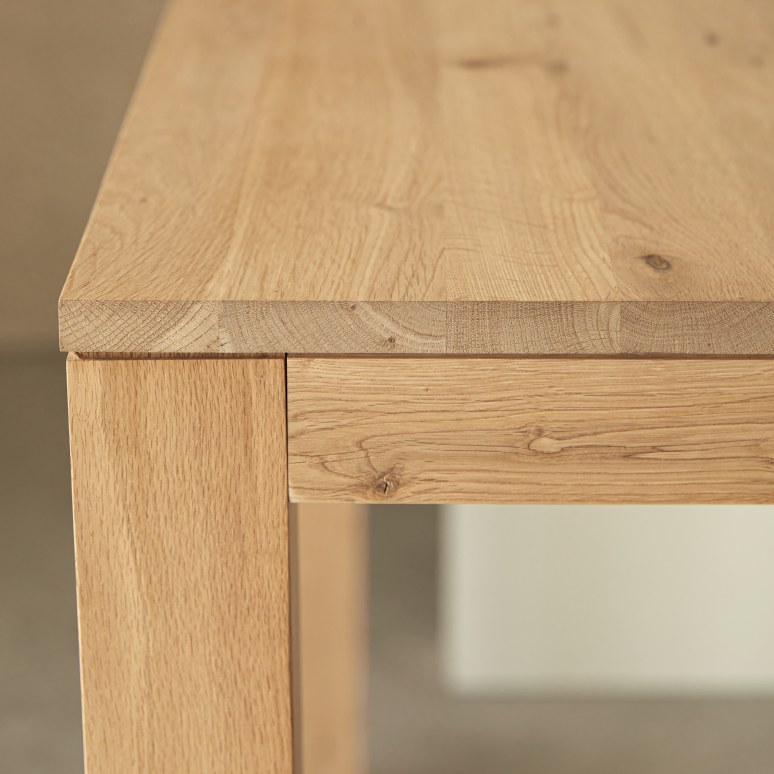 Eden - Solid Oak Bar Table for 4 to 6 people