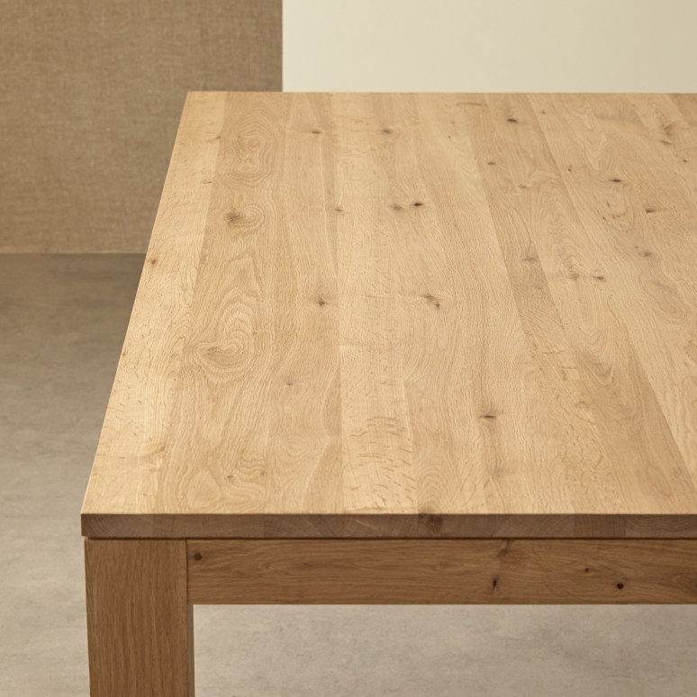 Eden - Massief eiken bartafel voor 4/6 personen