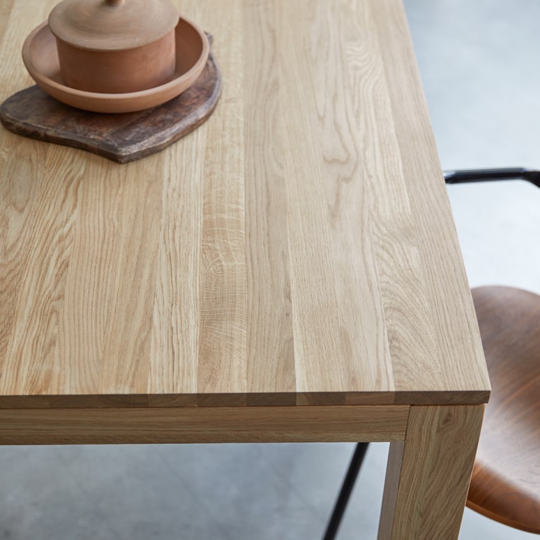 Eden - Solid Oak Table for 2 to 4 people