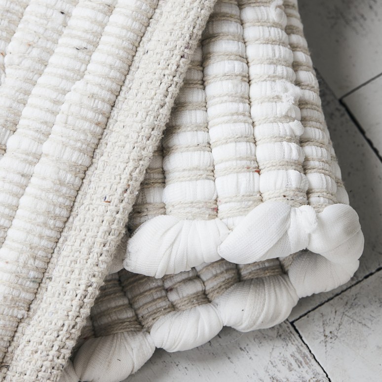 Chindi - Tapijt van katoen en gemengde vezels 70x160 cm