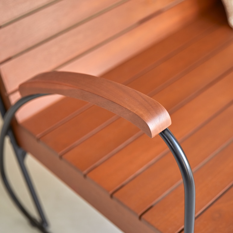 Key Wood - 3-seater bench in solid acacia