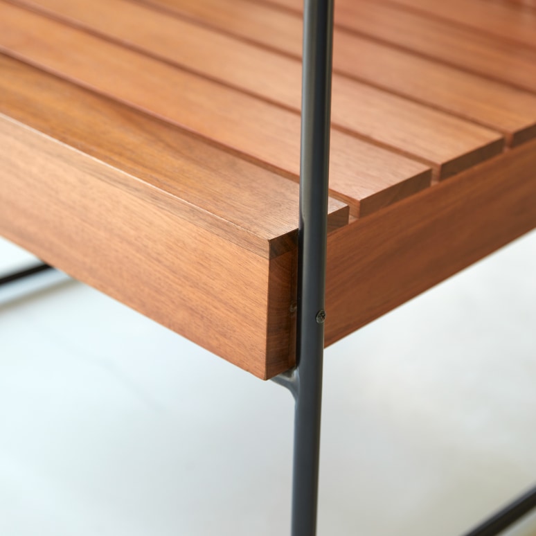 Key Wood - Poltrona in legno di acacia massello