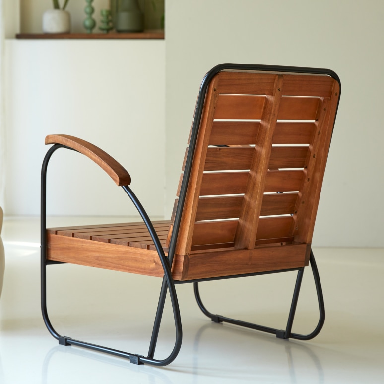 Key Wood - Sillón de acacia maciza