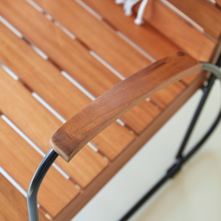 Key Wood - Sessel aus massivem Akazienholz